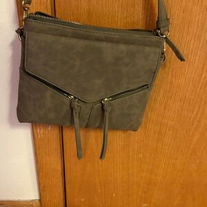 Francesca's Collections Khaki Crossbody Bag